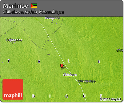 Physical Map of Marimbe