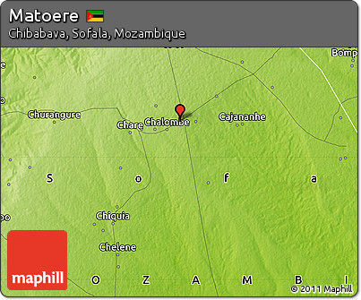 Physical Map of Matoere