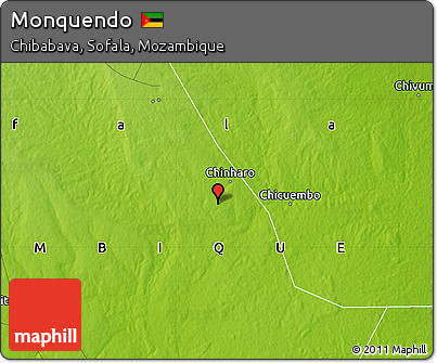 Physical Map of Monquendo