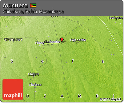 Physical Map of Mucuera