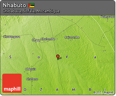 Physical Map of Nhabuto