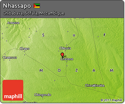Physical Map of Nhassapo