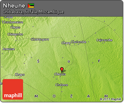 Physical Map of Nheune