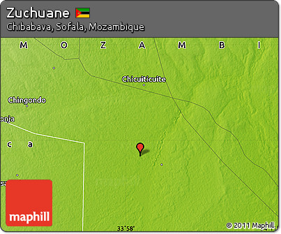 Physical Map of Zuchuane