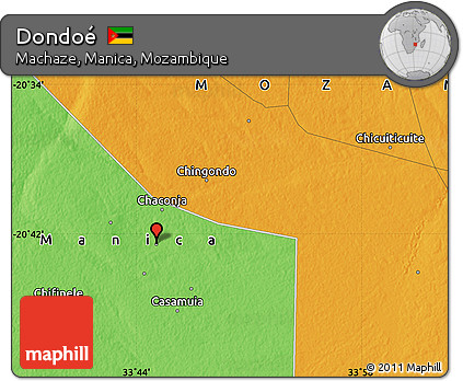 Political Map of Dondoé