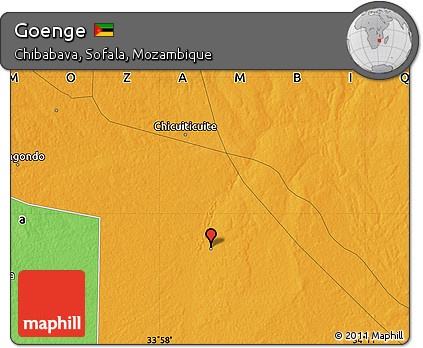 Political Map of Goenge