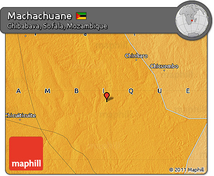 Political Map of Machachuane