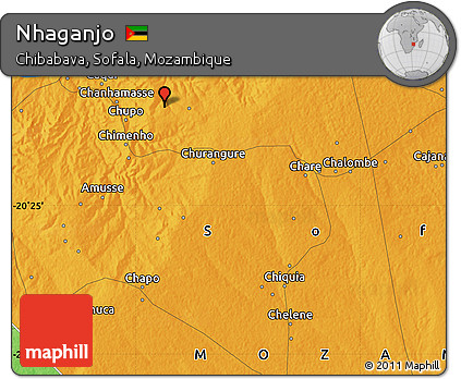 Political Map of Nhaganjo