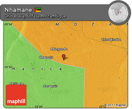 Political Map of Nhamane