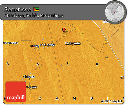 Political Map of Senetisse