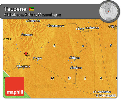 Political Map of Tauzene