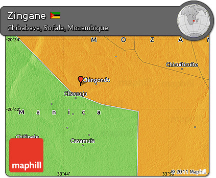 Political Map of Zingane