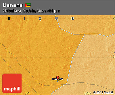 Political Map of Banana