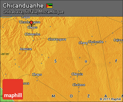 Political Map of Chicanduanhe