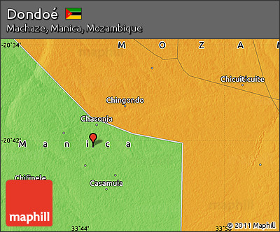 Political Map of Dondoé