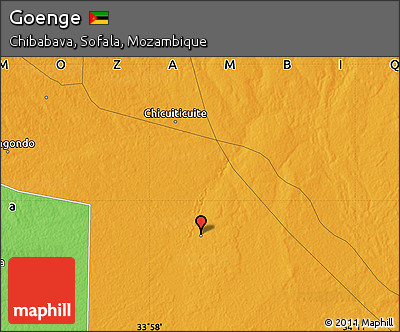Political Map of Goenge