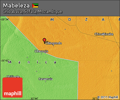 Political Map of Mabeleza