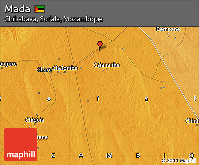 Political Map of Mada