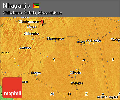 Political Map of Nhaganjo