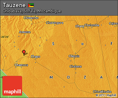 Political Map of Tauzene