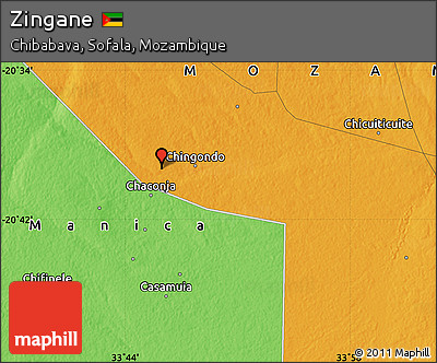 Political Map of Zingane