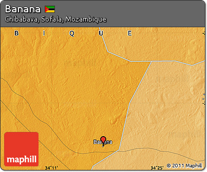 Political Map of Banana