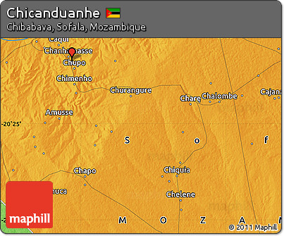 Political Map of Chicanduanhe