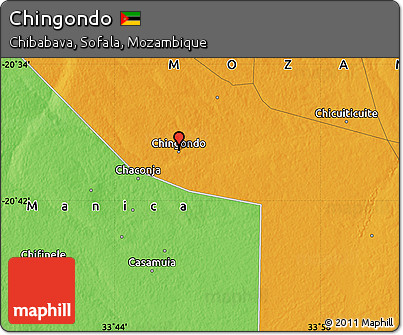Political Map of Chingondo