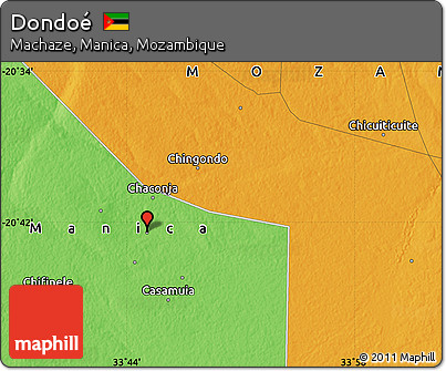 Political Map of Dondoé
