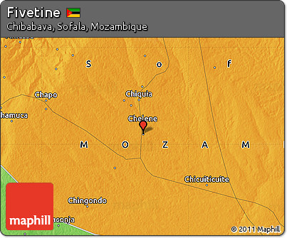 Political Map of Fivetine