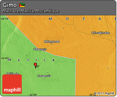 Political Map of Gimo