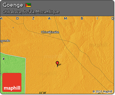 Political Map of Goenge