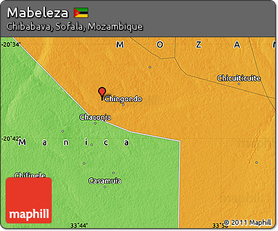 Political Map of Mabeleza