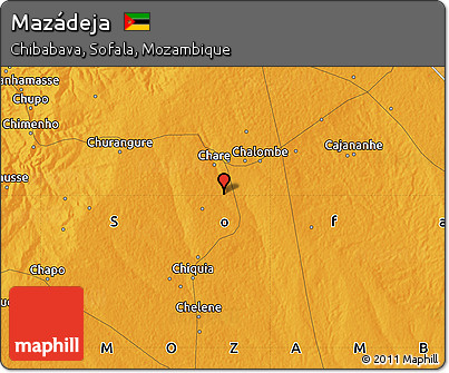 Political Map of Mazádeja
