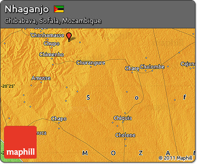 Political Map of Nhaganjo