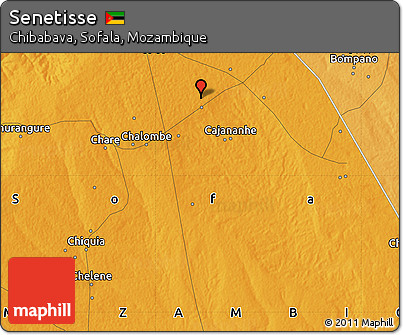 Political Map of Senetisse