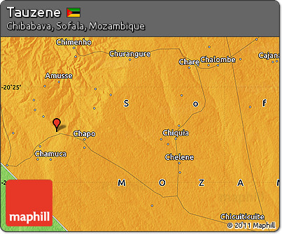 Political Map of Tauzene