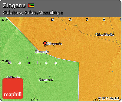 Political Map of Zingane