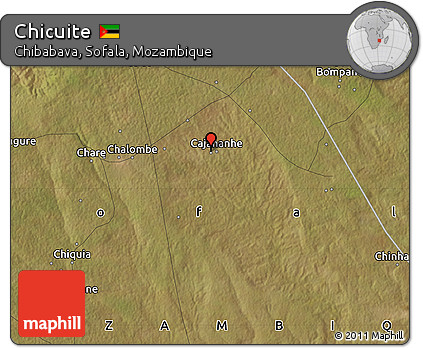 Satellite Map of Chicuite