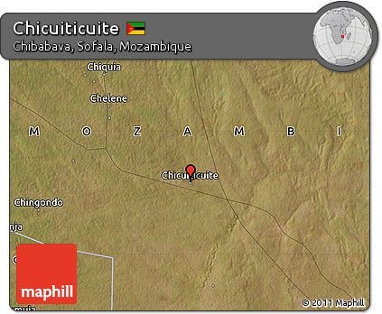 Satellite Map of Chicuiticuite