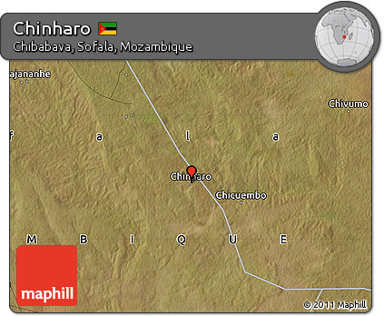 Satellite Map of Chinharo