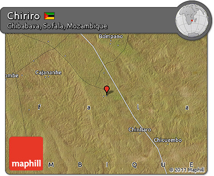 Satellite Map of Chiriro