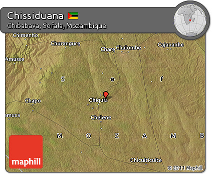Satellite Map of Chissiduana