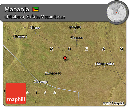 Satellite Map of Mabanja
