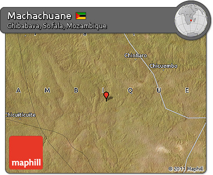 Satellite Map of Machachuane