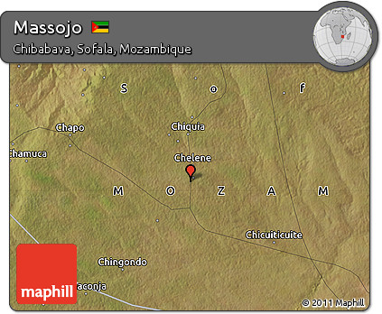 Satellite Map of Massojo