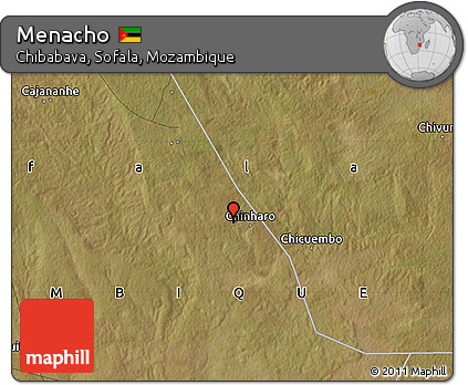 Satellite Map of Menacho