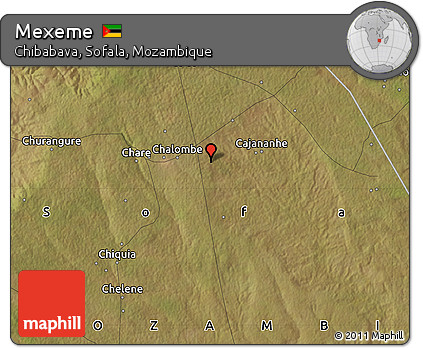 Satellite Map of Mexeme