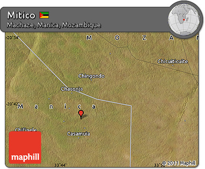 Satellite Map of Mitico