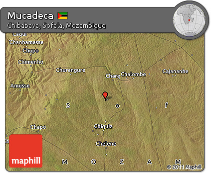 Satellite Map of Mucadeca